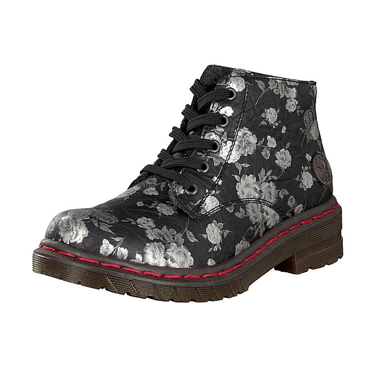 Botas Rieker 56232-00 Para Mulher - Pretas